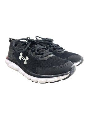 Under Armour Womens Size 7.5 Charged Deluxe Foam Athletic Shoes Black White
